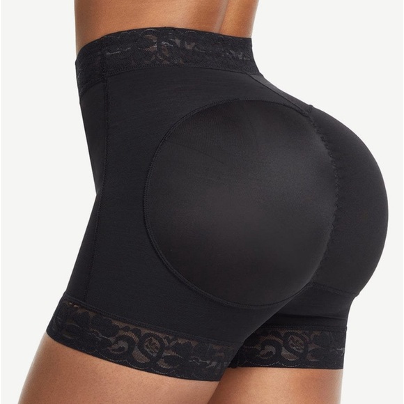 High Waist Lace Silicone Shorts Daily Use Shapewear Underwear Compression - Picture 6 of 11